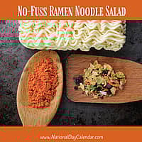 No-Fuss Ramen Noodle Salad
