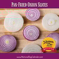 Pan-Fried Onion Slices