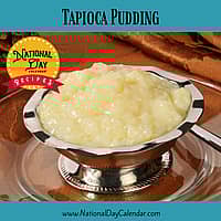 Tapioca Pudding Recipe