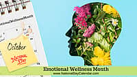 Emotional Wellness Month - October