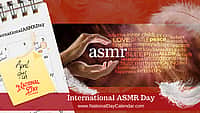 International ASMR Day - April 9