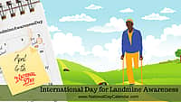 International Day for Landmine Awareness Day - April 4