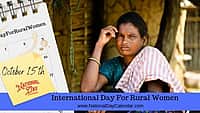 International Day for Rural Women - October 15