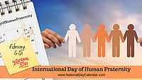 International Day of Human Fraternity - February 4