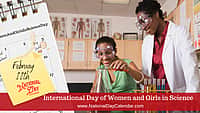International Day of Women and Girls in Science - February 11