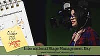 International Stage Management Day - October 10