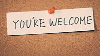 You're Welcomegiving Day