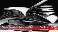 World Book and Copyright Day - April 23
