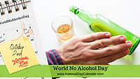 World No Alcohol Day - October 2