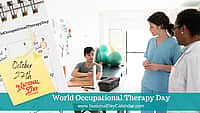 World Occupational Therapy Day - October 27