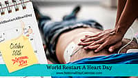 World Restart A Heart Day - October 16