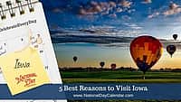 5 Best Reasons to Visit Iowa