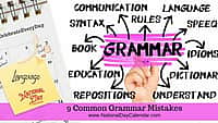 9 Common Grammar Mistakes