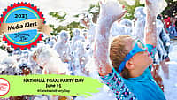 MEDIA ALERT | NEW DAY PROCLAMATION | NATIONAL FOAM PARTY DAY | JUNE 15