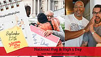 National Hug and High 5 Day - September 12