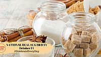 NATIONAL REAL SUGAR DAY | October 14