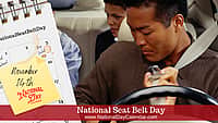 National Seat Belt Day - November 14