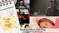 National Short Film Day - December 28