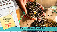 National Spice Blend Day - September 4
