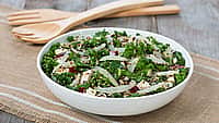 High Protein Onion Quinoa Kale Salad Web
