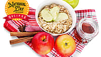 Peanut Butter Apple Overnight Oats