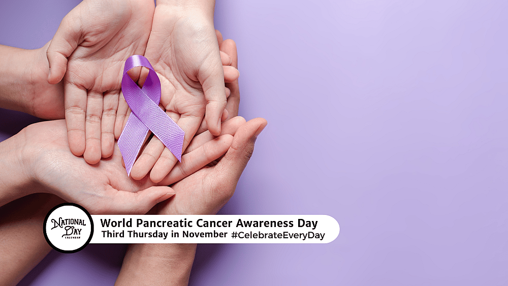 WORLD PANCREATIC CANCER DAY - November 18, 2027 - National Day Calendar