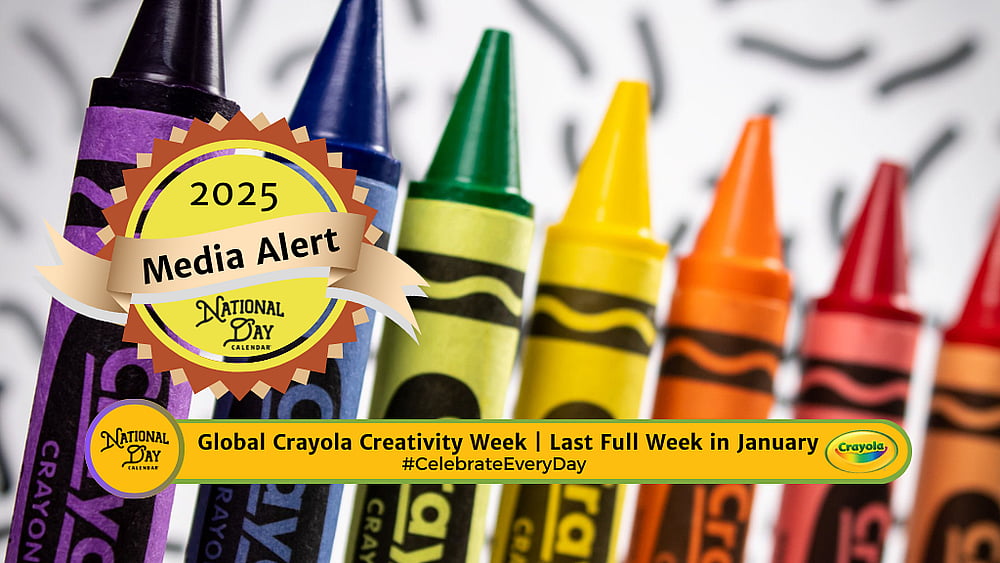 MEDIA ALERT | NEW WEEK PROCLAMATION | GLOBAL CRAYOLA CREATIVITY WEEK ...