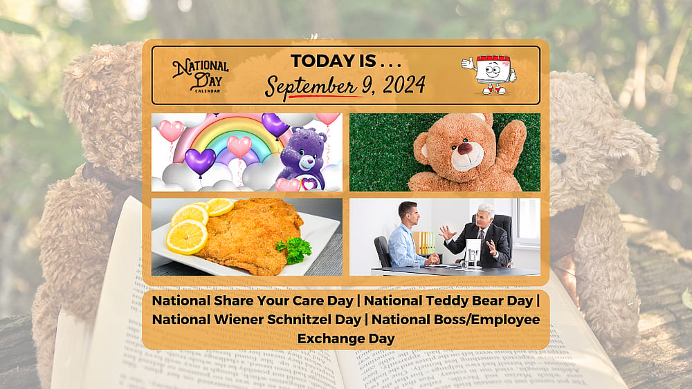 SEPTEMBER 9, 2024 | NATIONAL TEDDY BEAR DAY | CARE BEARS™ SHARE YOUR ...