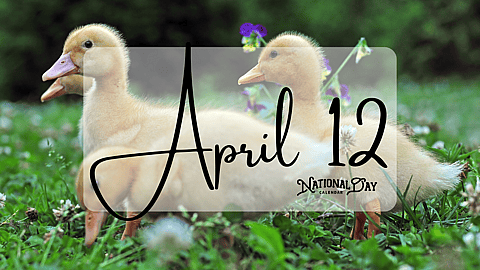 APRIL 12 | Birthdays and Events