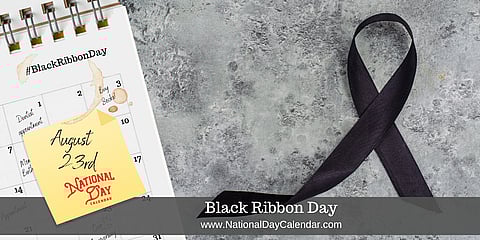 Black Ribbon Day - August 23