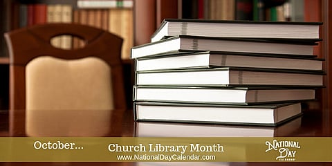 Church Library Month - October