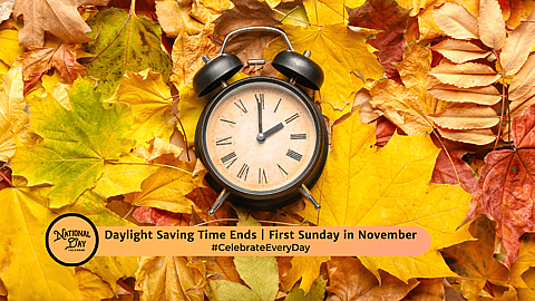 Daylight Savings Time Ends