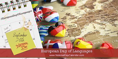 European Day of Languages - September 26