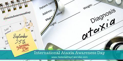 International Ataxia Awareness Day - September 25