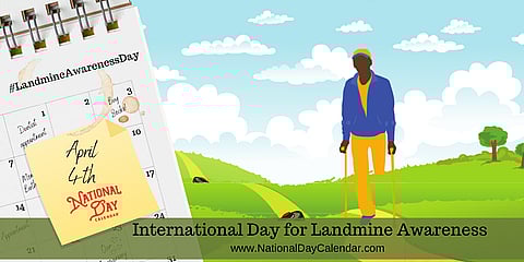 International Day for Landmine Awareness Day - April 4