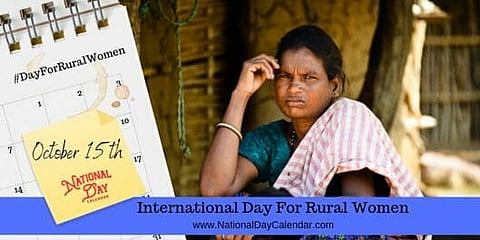 International Day for Rural Women - October 15