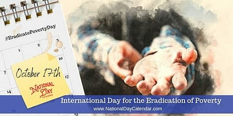 International Day for the Eradication of Poverty - October 17