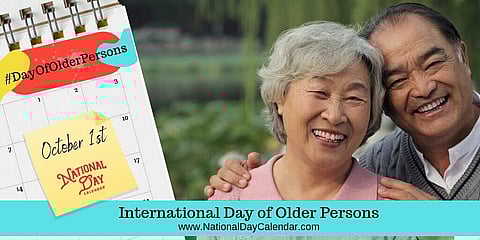 International Day of Older Persons - October 1
