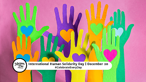 INTERNATIONAL HUMAN SOLIDARITY DAY 