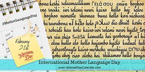 International Mother Language Day - February 21
