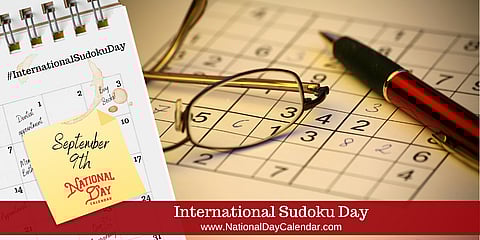 International Sudoku Day - September 9