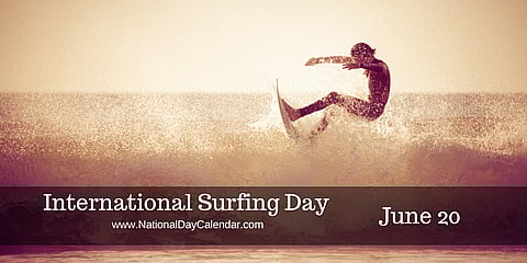 International Surfing Day June 20