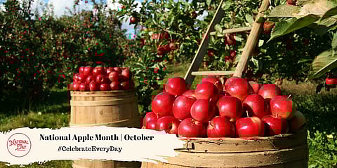 National Apple Month | October