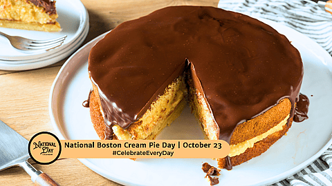National Boston Cream Pie Day