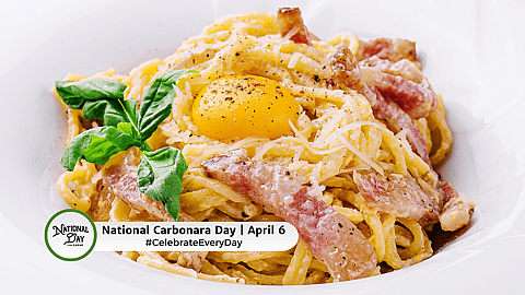 NATIONAL CARBONARA DAY