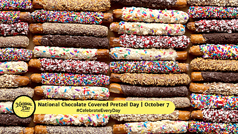 National Chocolate Covered Pretzel Day