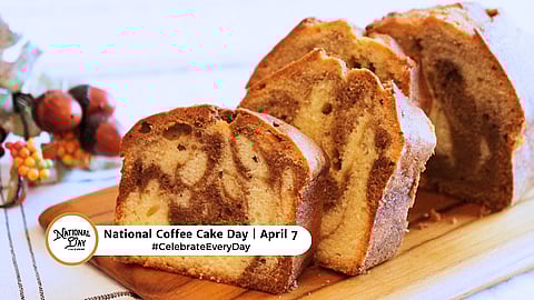 NATIONAL COFFEE CAKE DAY