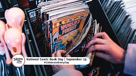 NATIONAL COMIC BOOK DAY  September 25