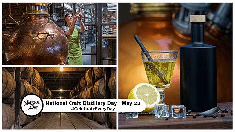 NATIONAL CRAFT DISTILLERY DAY  May 22