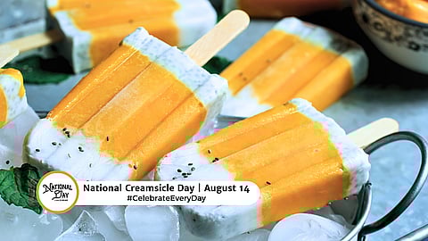 NATIONAL CREAMSICLE DAY  August 14